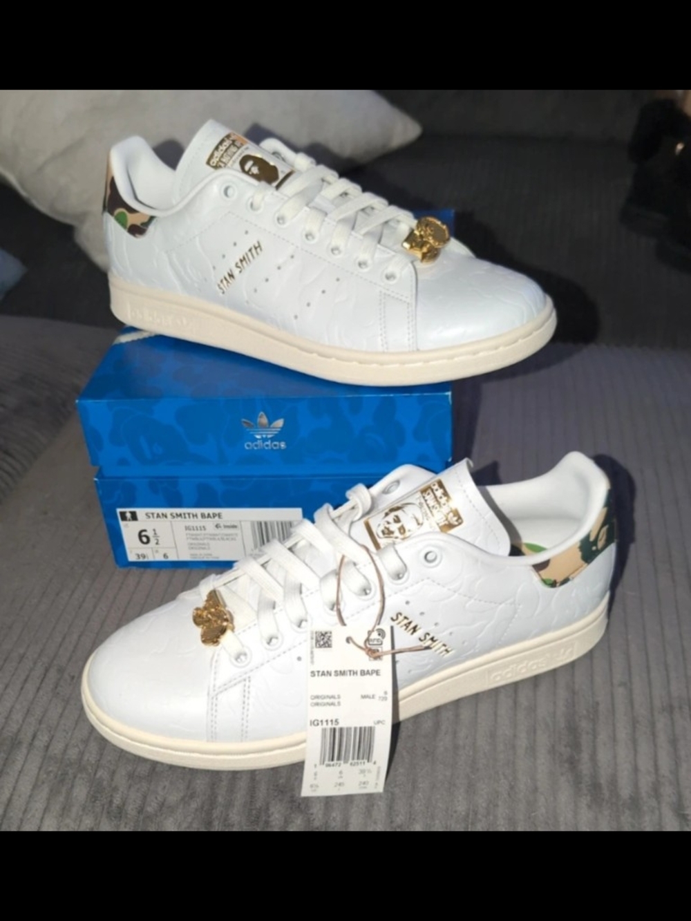 Adidas Stan Smith x BAPE 30th Anniversary Sneakers